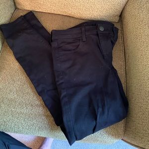 American Eagle black skinny jeans